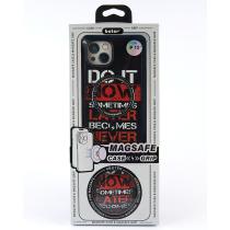 Силиконовый чехол MagSafe Boter "3D" + magsafe PopSocket для iPhone 15 Pro Max 01 DO IT
