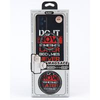 Силиконовый чехол MagSafe Boter "3D" + magsafe PopSocket для Samsung A14 01 DO IT
