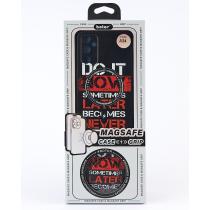 Силиконовый чехол MagSafe Boter "3D" + magsafe PopSocket для Samsung A24 4G 01 DO IT