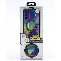 Силиконовый чехол MagSafe Boter "3D" + magsafe PopSocket для Samsung A24 4G 04 abstraction