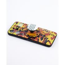 Силиконовый чехол MagSafe Boter "3D" + magsafe PopSocket для Xiaomi Redmi 12 02 military