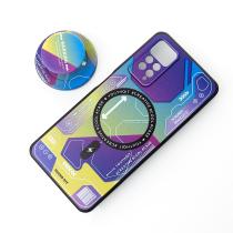 Силиконовый чехол MagSafe Boter "3D" + magsafe PopSocket для Xiaomi Redmi Note 12 Pro 4G 04 abstraction