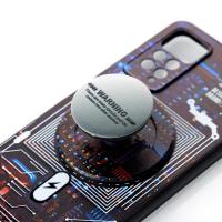 Силиконовый чехол MagSafe Boter "3D" + magsafe PopSocket для Xiaomi Redmi Note 12 Pro 4G 03 microcircuit