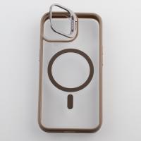 Силиконовый чехол MagSafe CAMERA GLASS PROTECTION для iPhone 14 серый