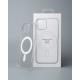 Силиконовый чехол CLEAR с поддержкой MagSafe для iPhone 12 / iPhone 12 Pro Прозрачный