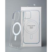 Силиконовый чехол MagSafe CLEAR для iPhone 13 Pro Max Прозрачный
