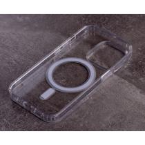 Силиконовый чехол MagSafe CLEAR для iPhone 16 Pro Max Прозрачный