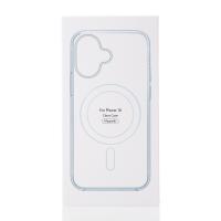 Силиконовый чехол MagSafe CLEAR для iPhone 16 Прозрачный