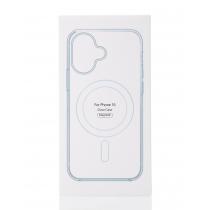 Силиконовый чехол MagSafe CLEAR для iPhone 16 Прозрачный