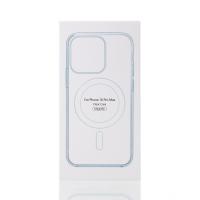 Силиконовый чехол MagSafe CLEAR для iPhone 16 Pro Max Прозрачный