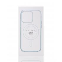 Силиконовый чехол MagSafe CLEAR для iPhone 16 Pro Max Прозрачный