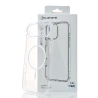 Силіконовий чохол MagSafe CLEAR для iPhone 17 AIR Прозорий