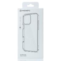 Силиконовый чехол MagSafe CLEAR для iPhone 17 Pro Max Прозрачный