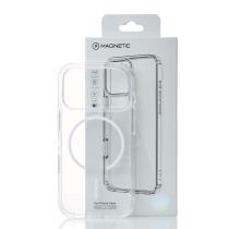 Силиконовый чехол CLEAR с поддержкой MagSafe для iPhone 18 Pro Max Прозрачный