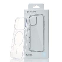 Силиконовый чехол CLEAR с поддержкой MagSafe для iPhone 18 Pro Max Прозрачный