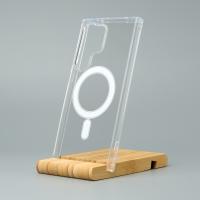 Силіконовий чохол MagSafe CLEAR для Samsung S23 Ultra Прозорий