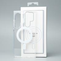 Силіконовий чохол MagSafe CLEAR для Samsung S24 Ultra Прозорий
