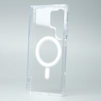 Силіконовий чохол MagSafe CLEAR для Samsung S24 Ultra Прозорий