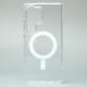 Силиконовый чехол MagSafe CLEAR для Samsung S25 Ultra Прозрачный