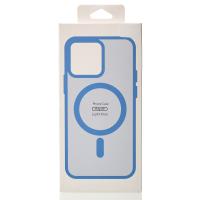 Силиконовый чехол MATTE с поддержкой MagSafe для iPhone 12 lavander