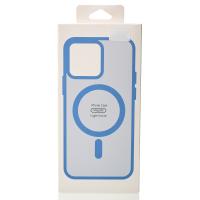 Силиконовый чехол MATTE с поддержкой MagSafe для iPhone 12 Pro Max lavander