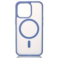 Силиконовый чехол MATTE с поддержкой MagSafe для iPhone 12 Pro Max lavander