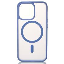 Силіконовий чохол MATTE з підтримкою MagSafe для телефону iPhone 13 Pro lavander