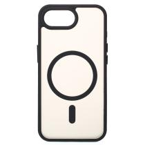 Силіконовий чохол MATTE з підтримкою MagSafe для телефону iPhone 16E classic black