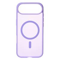 Силіконовий чохол MATTE з підтримкою MagSafe для телефону iPhone 17 AIR lavander