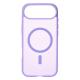 Силіконовий чохол MATTE з підтримкою MagSafe для телефону iPhone 17 AIR lavander