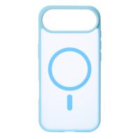 Силіконовий чохол MATTE з підтримкою MagSafe для телефону iPhone 17 AIR light blue
