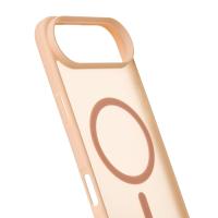 Силіконовий чохол MATTE з підтримкою MagSafe для телефону iPhone 17 AIR dusty pink