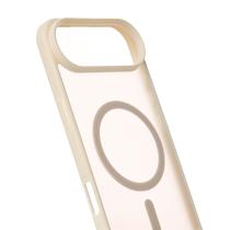 Силіконовий чохол MATTE з підтримкою MagSafe для телефону iPhone 17 AIR antique white