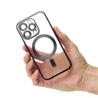 Силиконовый чехол MagSafe SHINING MATTE для iPhone 12 Pro black