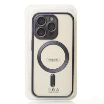 Силиконовый чехол SHINING MATTE с поддержкой MagSafe для iPhone 12 Pro Max deep purple