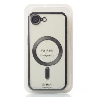 Силіконовий чохол MagSafe SHINING MATTE для телефону iPhone 16E deep purple