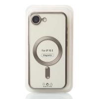Силіконовий чохол MagSafe SHINING MATTE для телефону iPhone 16E natural titanium