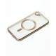 Силіконовий чохол MagSafe SHINING MATTE для телефону iPhone 16E natural titanium