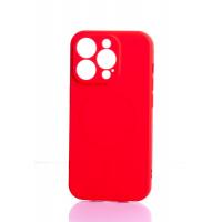 Силіконовий чохол MagSafe SOFT для iPhone 15 Pro червоний
