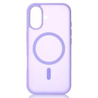 Силіконовий чохол MATTE з підтримкою MagSafe для телефону iPhone 17 lavander