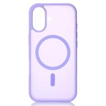 Силіконовий чохол MATTE з підтримкою MagSafe для телефону iPhone 17 lavander