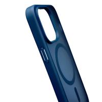 Силиконовый чехол MATTE с поддержкой MagSafe для iPhone 14 Pro dark blue