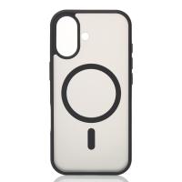 Силиконовый чехол MATTE с поддержкой MagSafe для iPhone 17 classic black