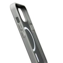 Силиконовый чехол MATTE с поддержкой MagSafe для iPhone 14 titanium black
