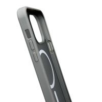Силиконовый чехол MATTE с поддержкой MagSafe для iPhone 14 Pro titanium black