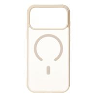 Силиконовый чехол MATTE с поддержкой MagSafe для iPhone 17 Pro antique white