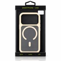 Силиконовый чехол MATTE с поддержкой MagSafe для iPhone 18 Pro Max antique white
