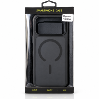 Силиконовый чехол MATTE с поддержкой MagSafe для iPhone 18 Pro Max classic black