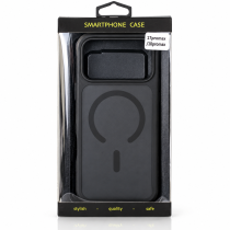 Силиконовый чехол MATTE с поддержкой MagSafe для iPhone 18 Pro Max classic black