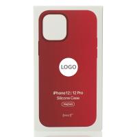 Силиконовый чехол Lux Colors с поддержкой MagSafe для iPhone 12 / iPhone 12 Pro Red